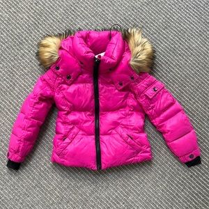 SAM New York toddler girls pink down jacket